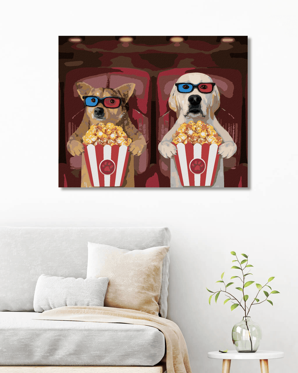 Paint by Numbers - Dogs in the Cinema