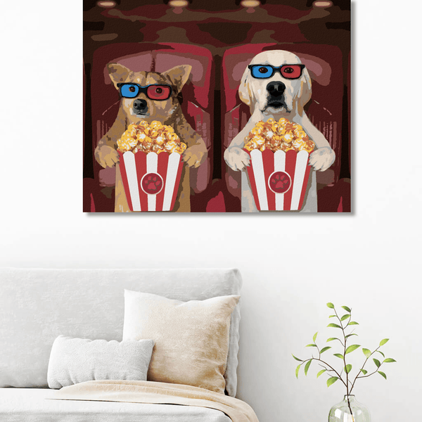 Paint by Numbers - Dogs in the Cinema