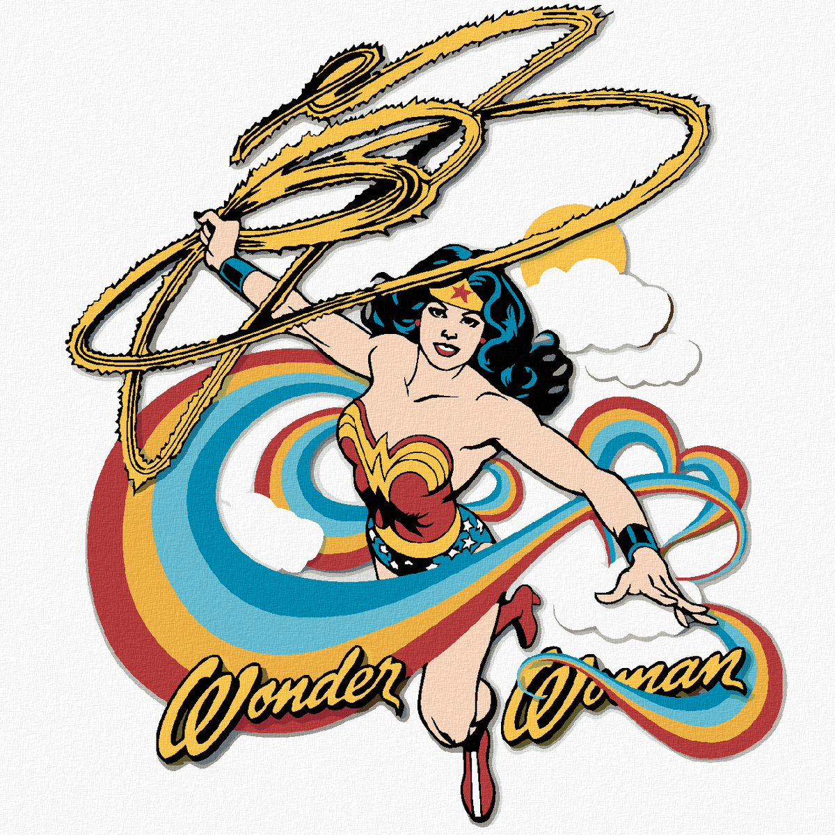 Paint by Numbers - Wonder Woman