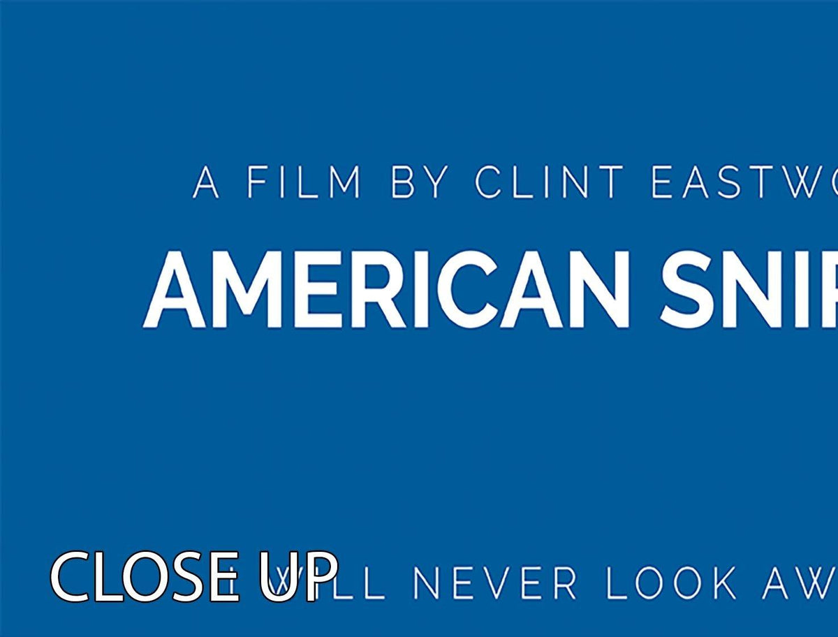 American Sniper Minimal Movie 3 Split Panel Canvas Print