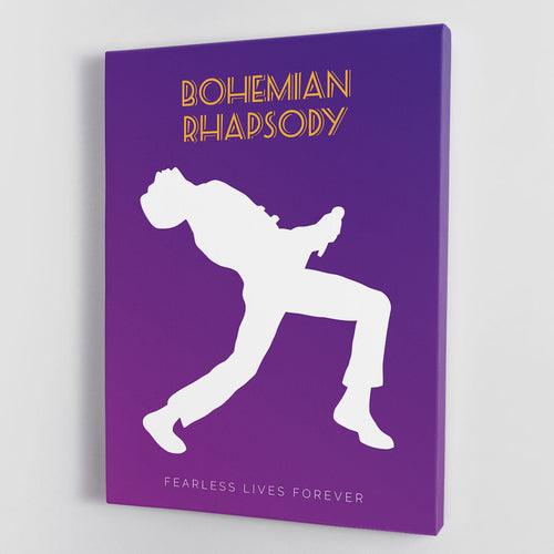 Bohemian Rhapsody Minimal Movie Canvas Print or Poster