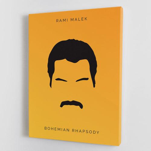 Bohemian Rhapsody Rami Malek Minimal Movie Canvas Print or Poster