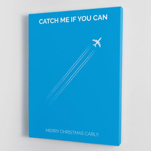 Catch Me If You Can Minimal Movie Canvas Print or Poster