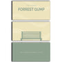 Forrest Gump Minimal Movie 3 Split Panel Canvas Print