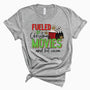 Fueled By Christmas Movies & Cocoa  - Graphic Tee