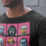 Iconic Horror Characters T-shirt