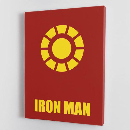 Iron Man Minimal Movie Canvas Print or Poster