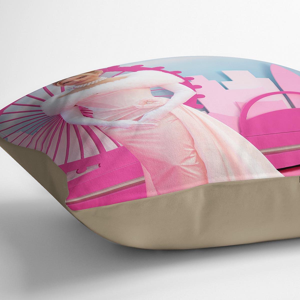 Margot Robbie at the Barbie Premiere Cushion