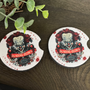 Meet The Dancing Clown Neoprene Car Coaster Set