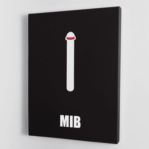 Men In Black Minimal Movie Canvas Print or Poster