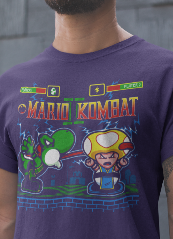 Mortal T-Shirt - Mario Meets Mortal Kombat