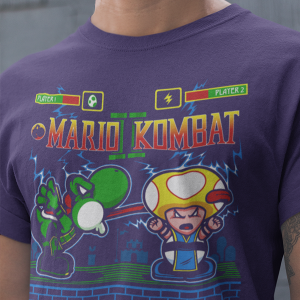 Mortal T-Shirt - Mario Meets Mortal Kombat