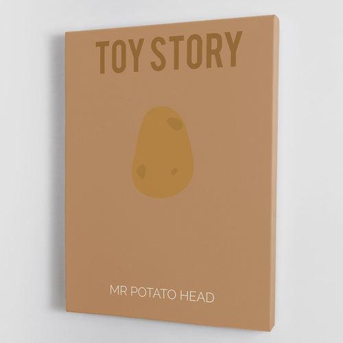 Toy Story Mr Potato Head Minimal Movie Canvas Print or Poster