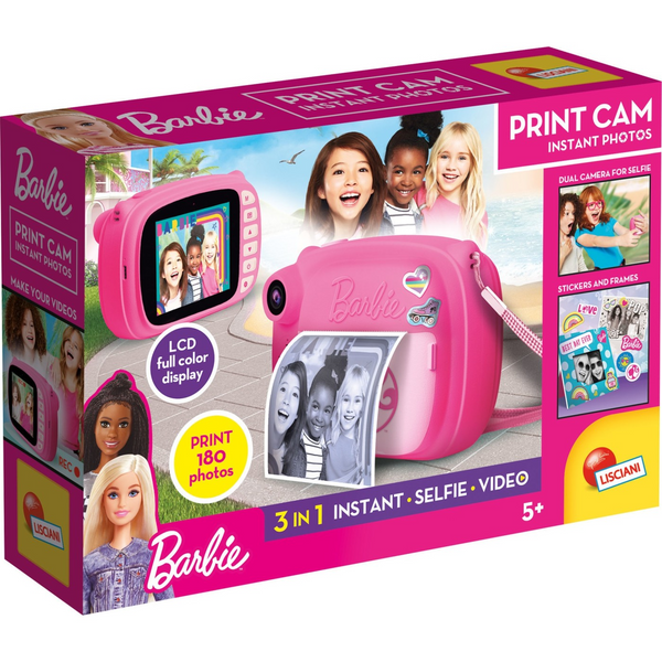 Barbie Print Cam fényképezőgép (LIS97050)-0