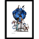 Aladdin Creepyfied wall art by DinoTomic - Hollywood Box