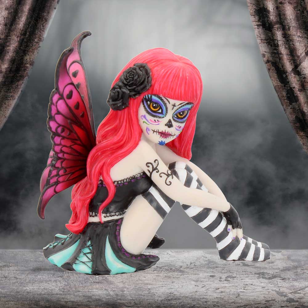 Valentina Figurine Sugar Skull Fairy Ornament