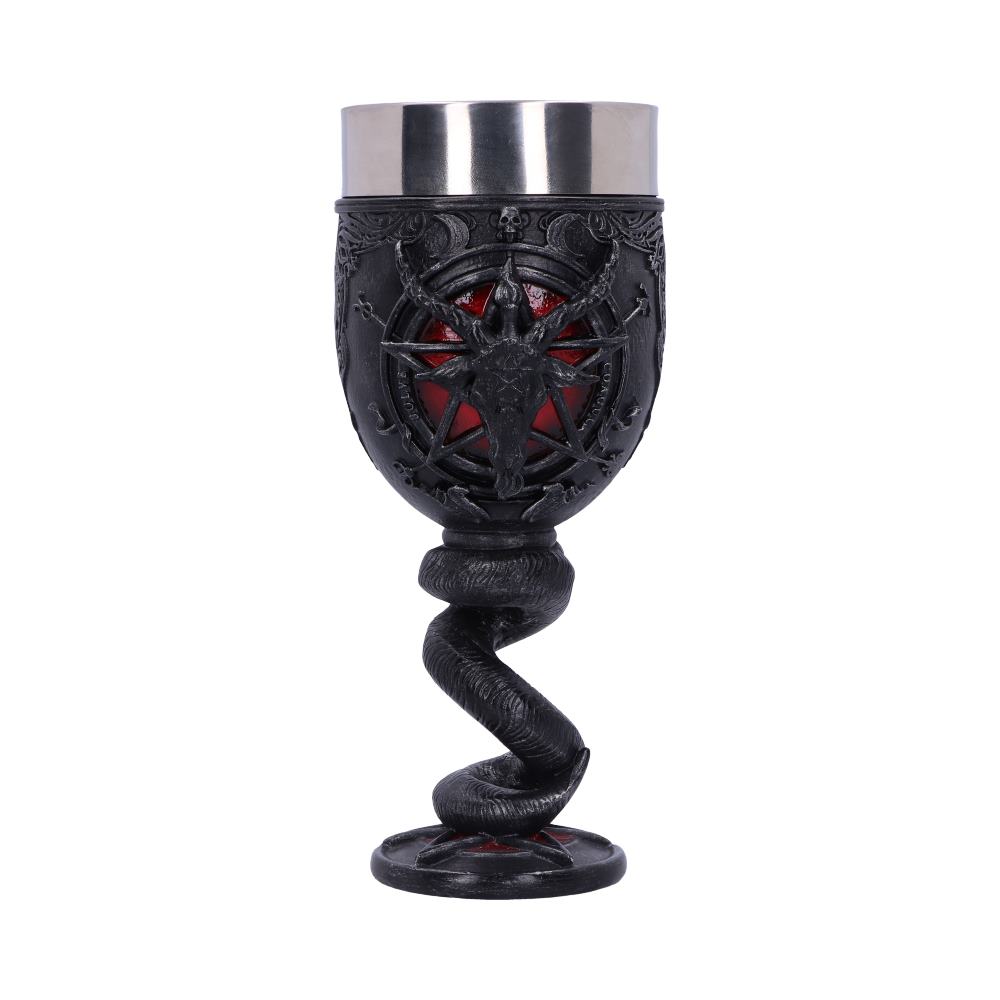 Baphomet Sabbatic Goat Diety Goblet 16cm