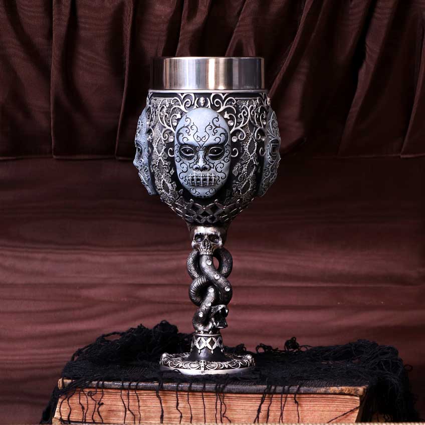 Harry Potter Death Eater Mask Voldemort Collectible Goblet