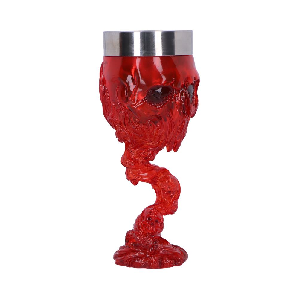 Soul Spirit Clear Red Skull Goblet