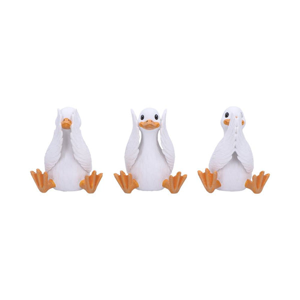 Three Wise Geese 8.5cm
