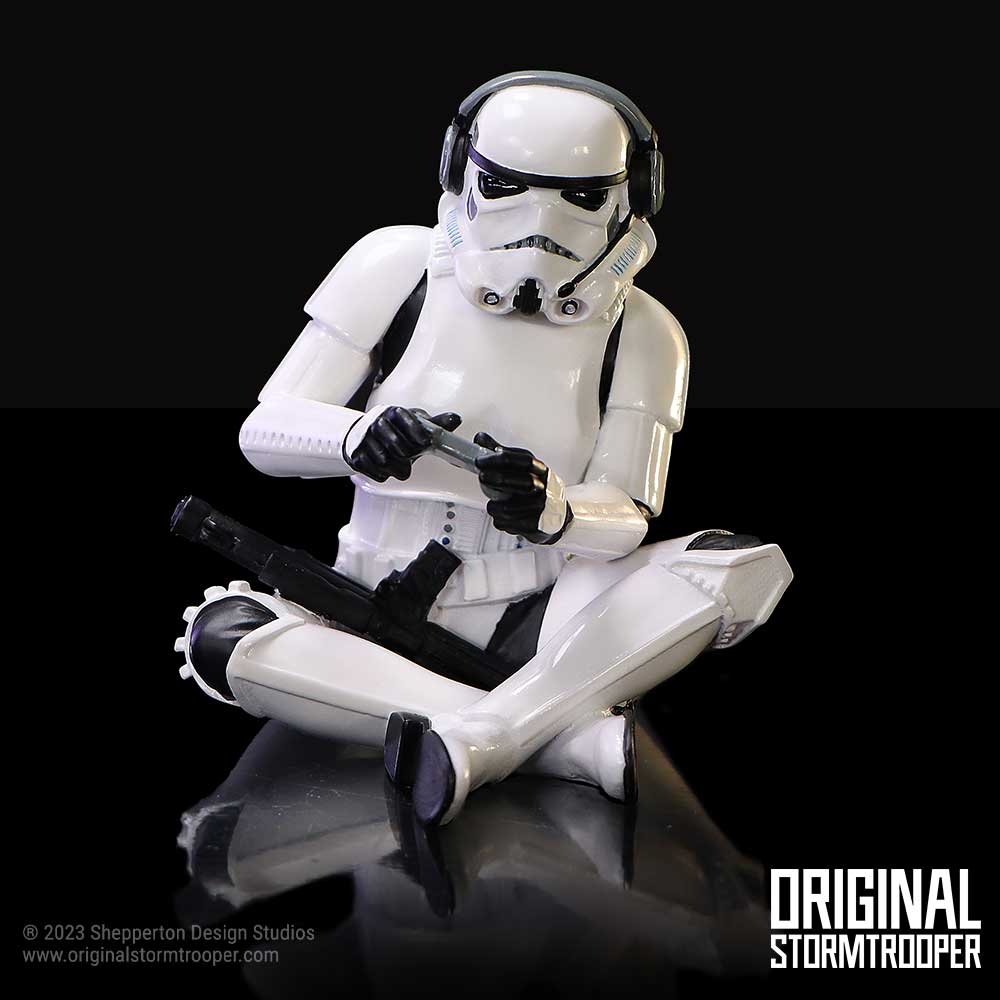 Original Stormtrooper Game On! Gamer Figurine
