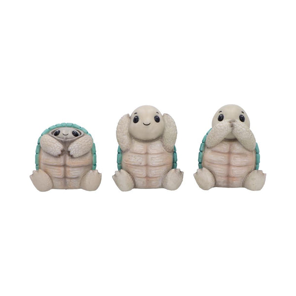 Three Wise Tortoises 8cm