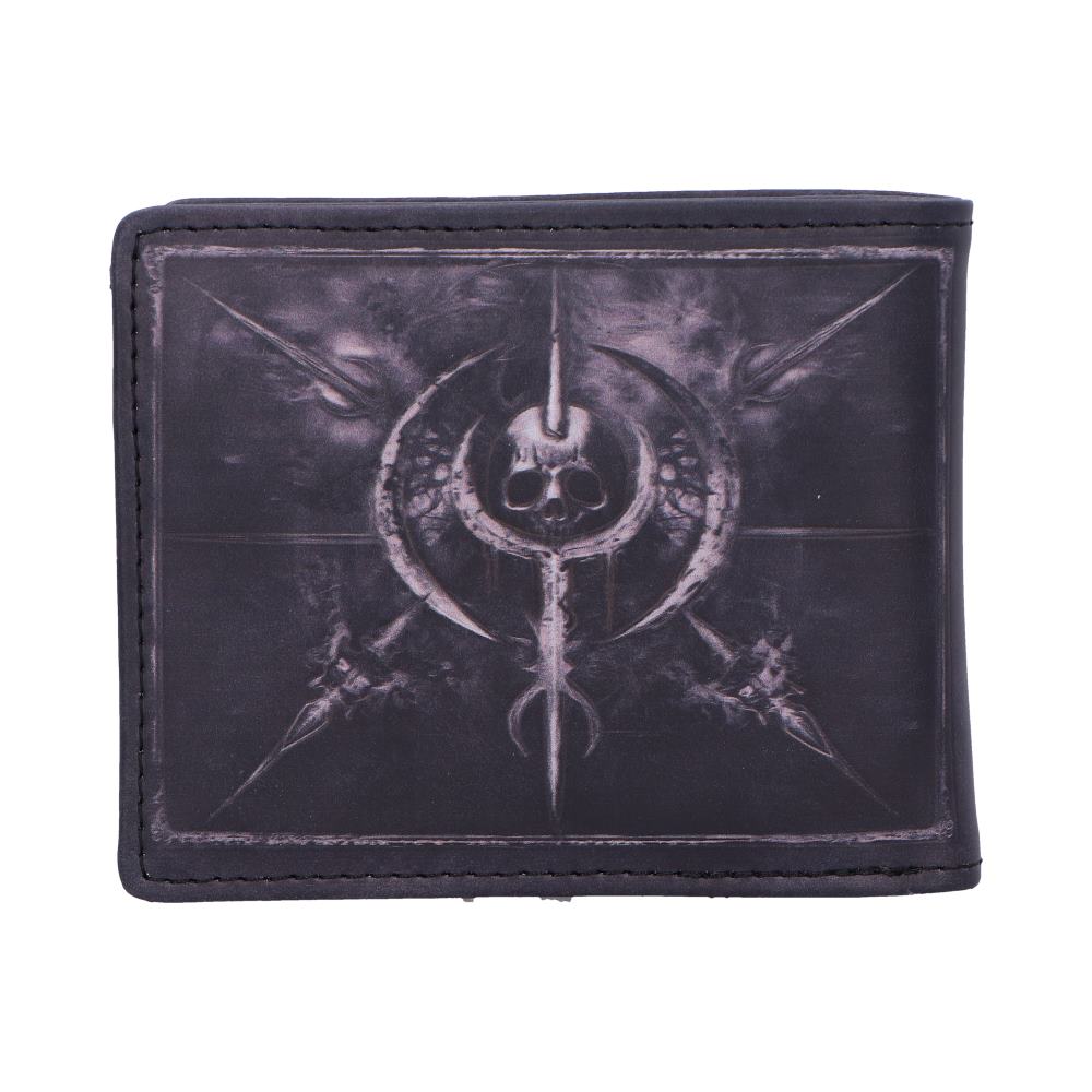 The Dark Augury Embossed Wallet 9.5cm