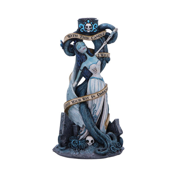 Corpse Bride With This Candle Vow Candle Holder 19cm