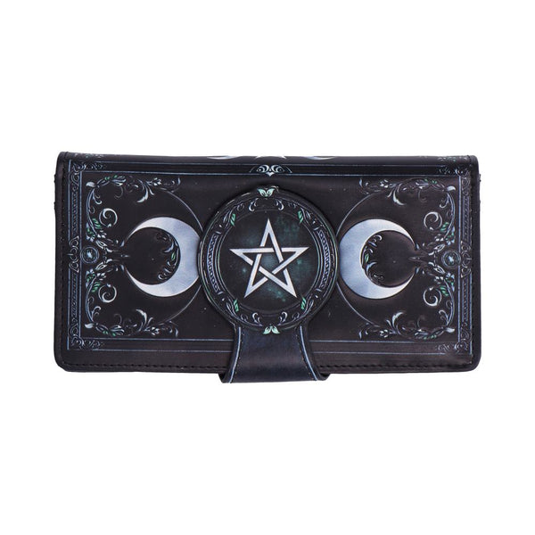 Triple Moon Embossed Purse 18.5cm