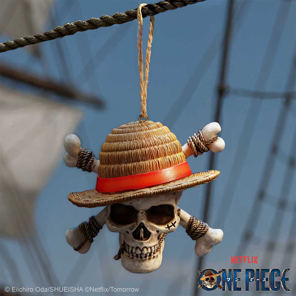 One Piece Luffy Jolly Roger Hanging Ornament 5cm