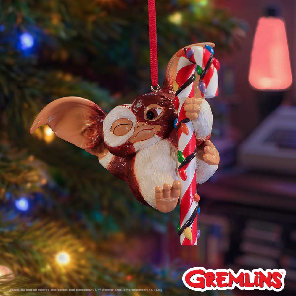 Gremlins Gizmo Fairy Light Cane Hanging Ornament 10.5cm