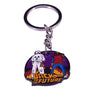 Back To The Future Keyring Doc and Marty Metal Keychain With Enamelled - Hollywood Box