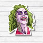 Beetlejuice Head-Beetlejuice Sticker/Magnet - Hollywood Box