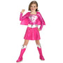 Pink Supergirl Toddler-Child Costume