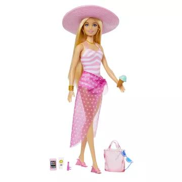 Mattel Barbie, a film_ Beach Barbie baba (HPL73) (HPL73)-0