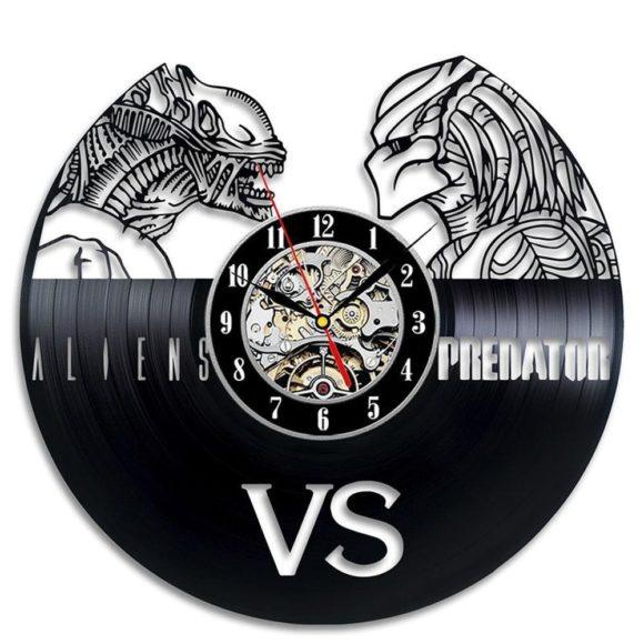 Alien vs Predator Game Handmade Vinyl Record Wall Clock