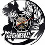 Dragon Ball Anime Theme Handmade Vinyl Wall Clock