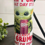 Dr. Pepper Yoda 20oz Skinny Tumbler