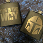 Mandalorian Stainless Steel Hip Flask