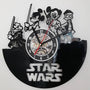 Disney Star Wars Handmade Vinyl Record Wall Clock