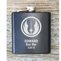 Personalized Best Man Star Wars Inspired Flask – Groomsmen Jedi Gift