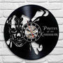 Pirates of the Caribbean Handmade Vinyl Record Wall Clock