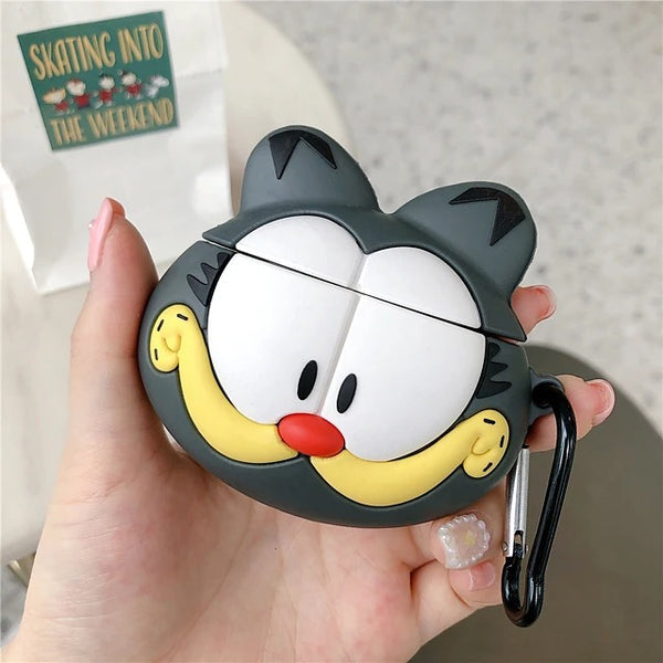 Garfield 3D Silicone AirPods Case