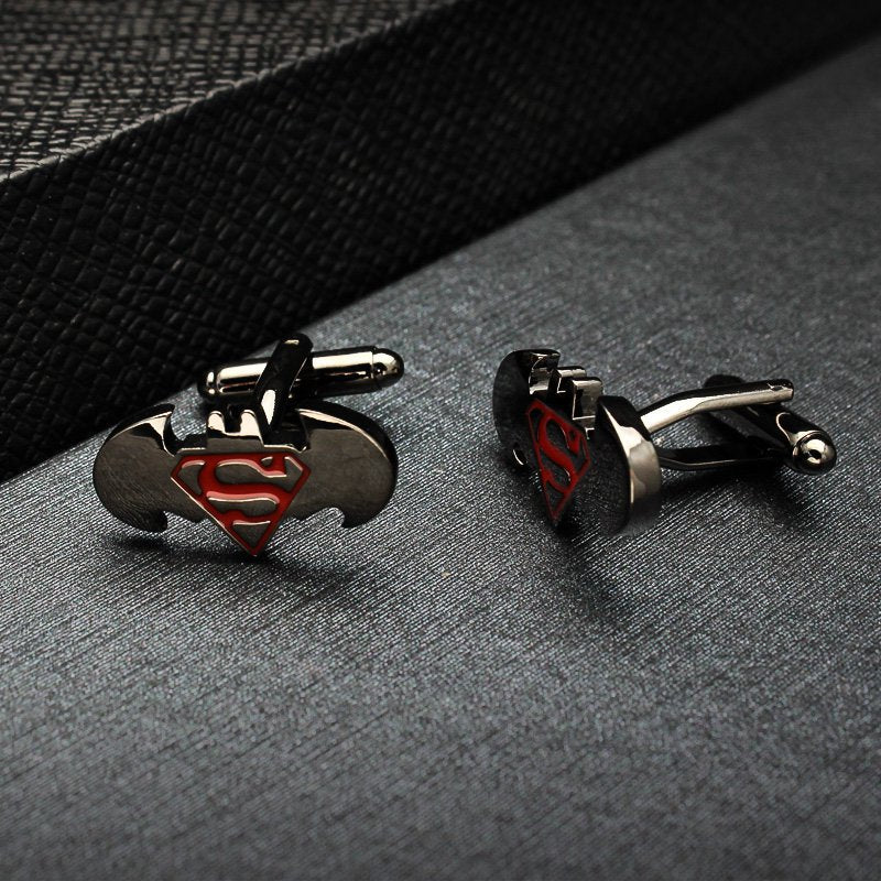 Batman and Superman Cufflinks