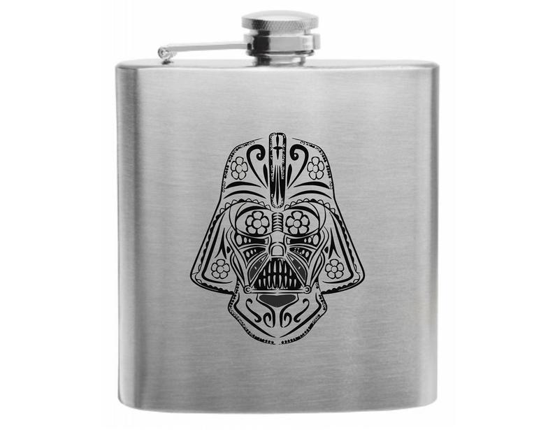 Day of the Dead Darth Vader Flask – Star Wars Inspired