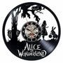 Alice in Wonderland Ornament Handmade Vinyl Record Wall Clock