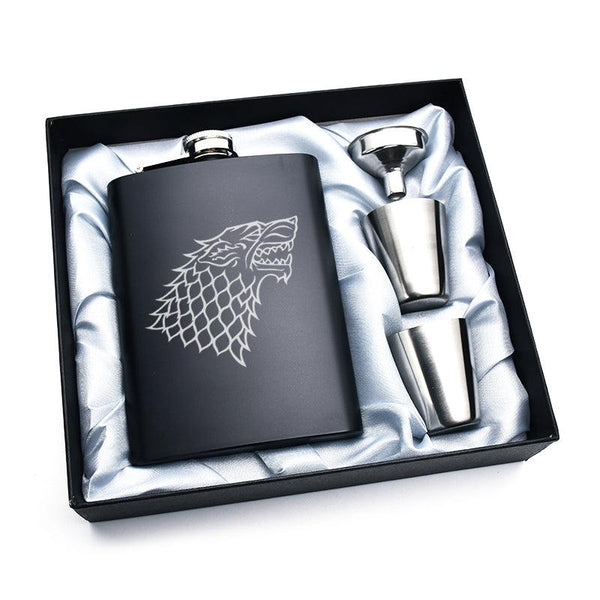 Game of Thrones Stark Flask