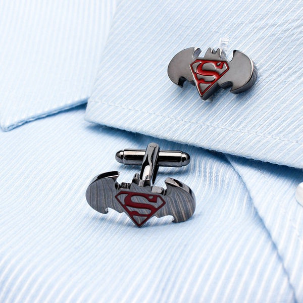 Batman and Superman Cufflinks