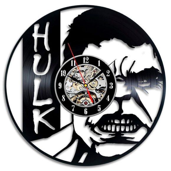 Hulk Marvel Comics Handmade Vinyl Record Wall Clock