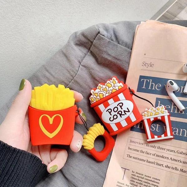 PopCorn & Chips Silicone AirPods Case Cover